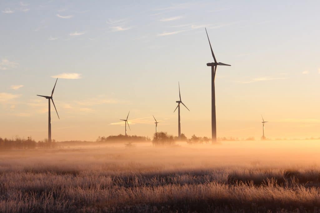 Erneuerbare Energie aus Windkraft