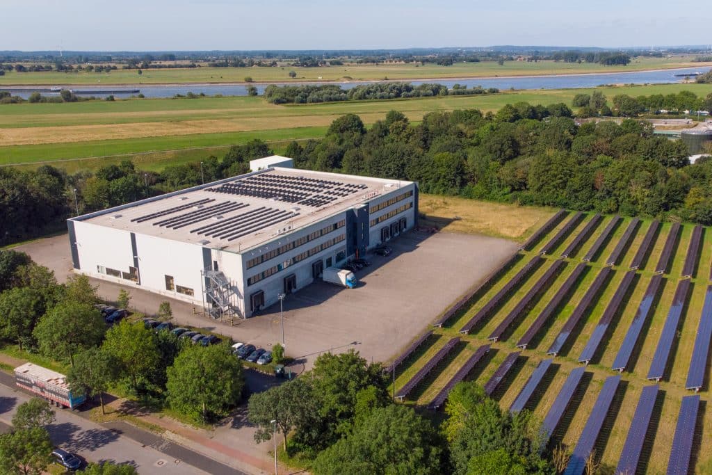 Der Könighaus Hauptsitz in Emmerich am Rhein